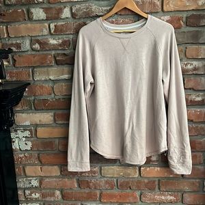 Long Light Weight Pink Crew sweater